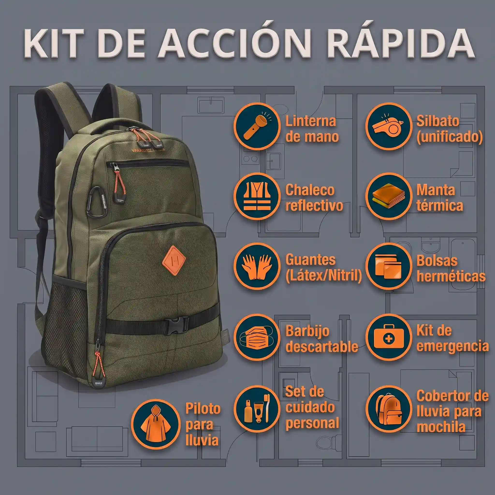 Adventure verde con kit de acción rápida